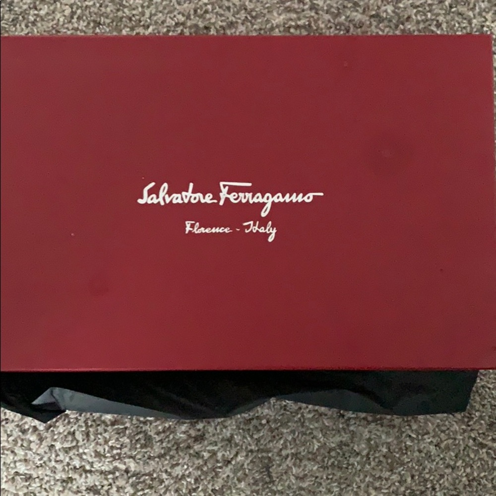Salvatore Ferragamo Velvet Party Loafers Size 11D